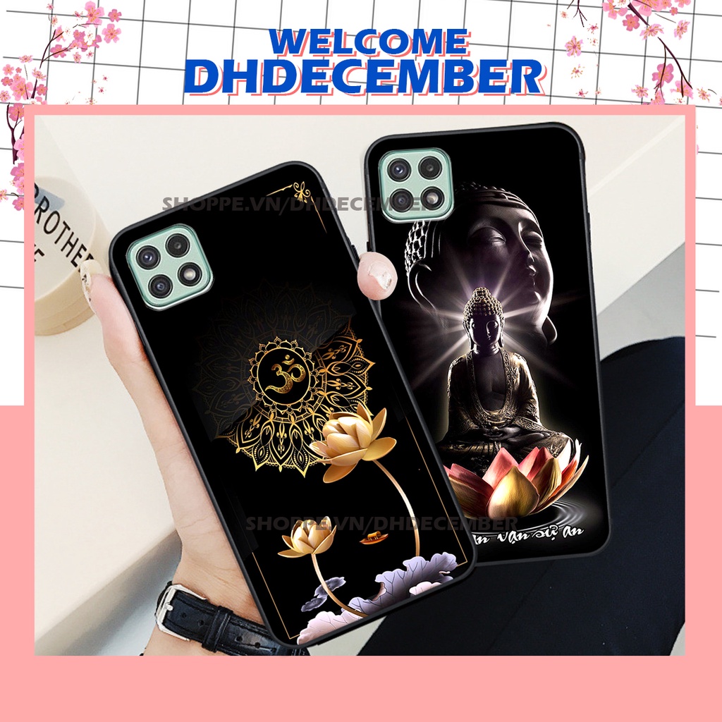 Ốp lưng Samsung Galaxy A22 5G in hình thư pháp tâm an vạn sự an ,mã đáo thành công SIÊU CHẤT