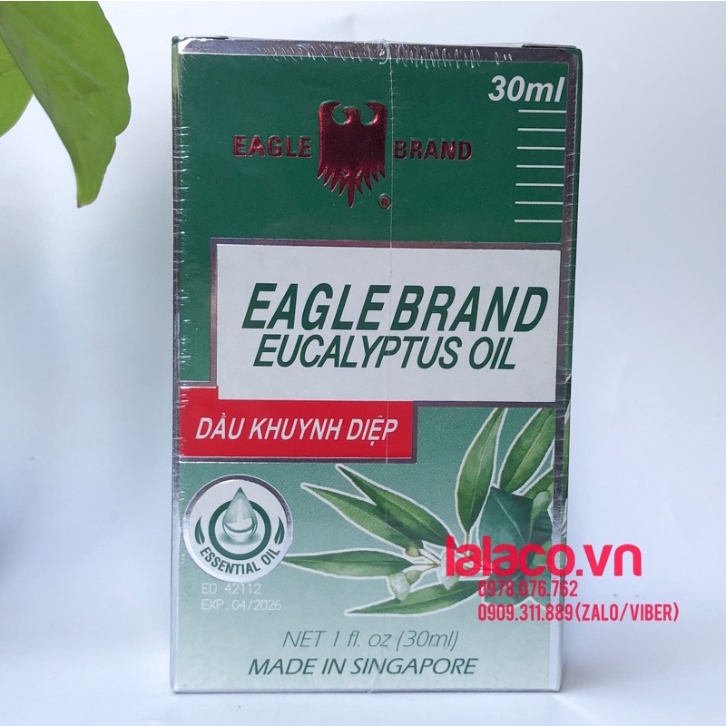 Dầu khuynh diệp con Ó Eagle Brand Eucalyptus oil 30ml - Hàng Mỹ thumbnail