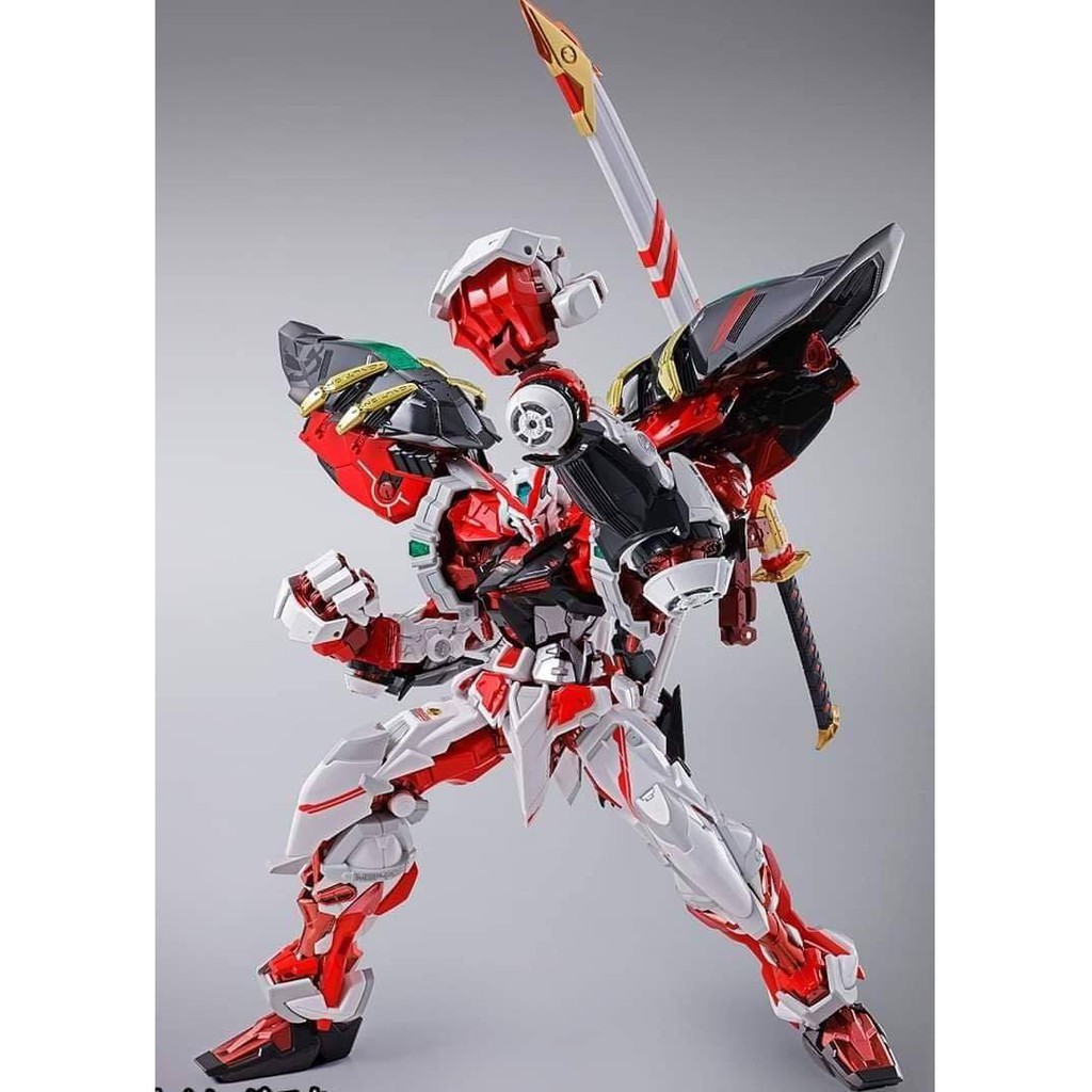 Mô Hình Lắp Ráp Gundam MG Astray Red Frame + Powered Red &amp; 150 Gerbera Straight 8814 (Daban)