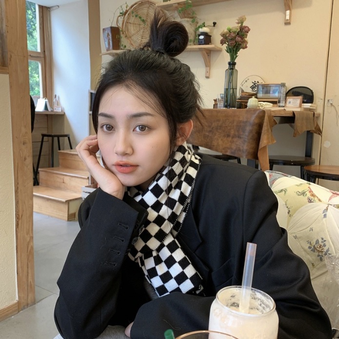 Khăn Choàng Cổ Nữ Chất Liệu Len Dệt Kim Thời Trang Phong Cách Hàn Quốc,Trẻ Trung Dễ Phối Đồ (150*28) - KCC15