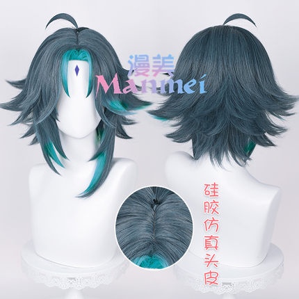 Tóc giả Cosplay các nhân vật trong Genshin Impact hãng Manmei