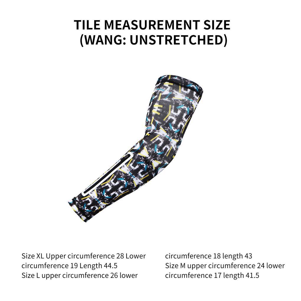 Ống Tay Áo Nén Khí Kèm Túi Đựng Điện Thoại Chống Tia UV Chống Trượt Tiện Dụng Cho Người Chạy Bộ / Chơi Golf