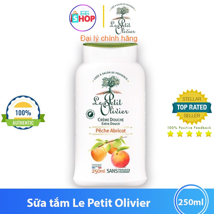 Combo Tẩy da chết quế hồi Cafe Exclusive Belarus và Sữa Tắm Le Petit Olivier ttshop