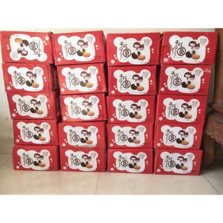Sỉ 1-2-3-4 thùng bánh mochi hộp đỏ