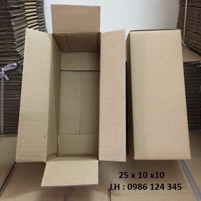 25x10x10 Combo 100 hộp carton