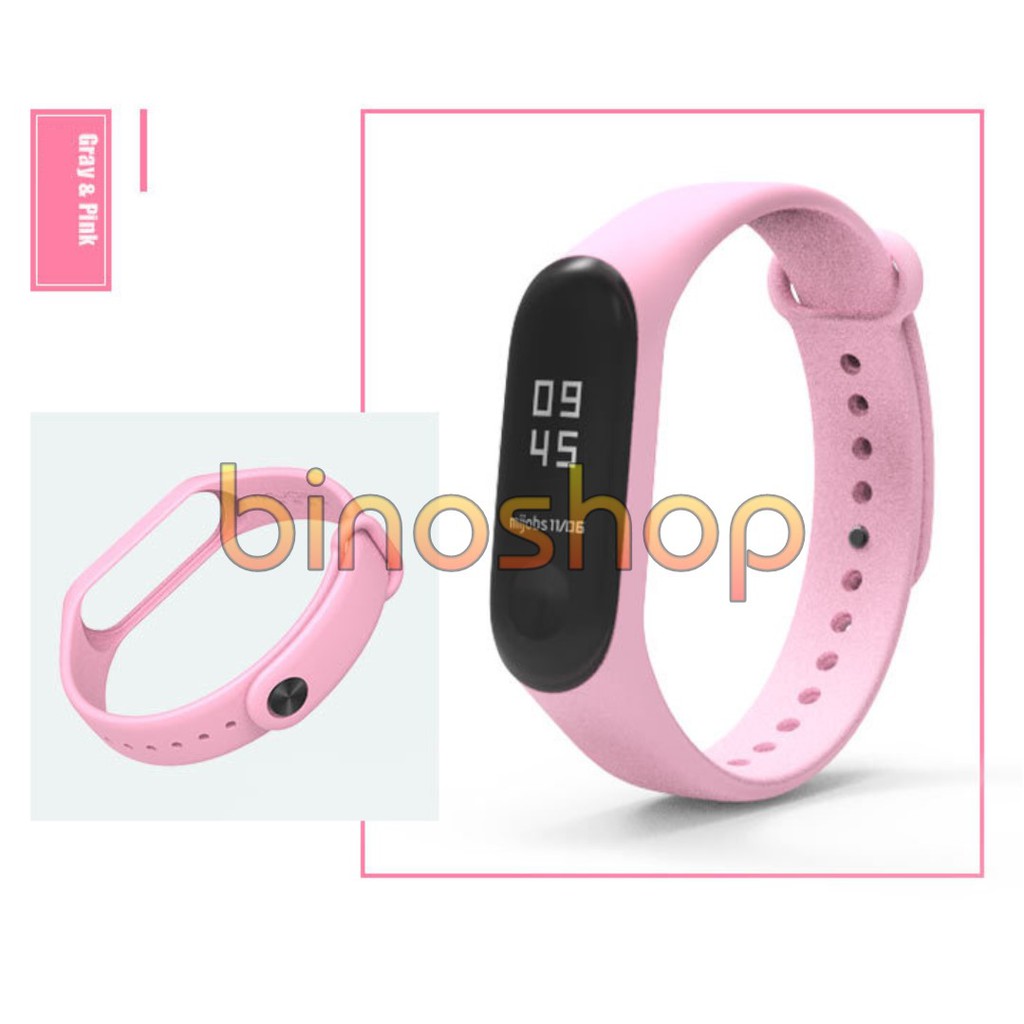 Dây đeo thay thế cho Xiaomi Miband 3 chính hãng Mijobs