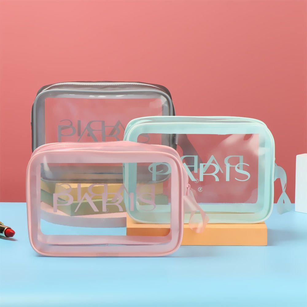 ROWANS Túi Nhựa PVC Trong Suốt Đựng Đồ Trang Điểm Ốp