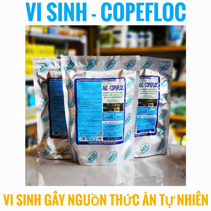 MEN VI SINH TẠO MỒI AO NUÔI TÔM - AEC COPEFLOC - 1KG
