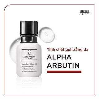 [HOT] Tinh chất gel trắng da ALPHA ARBUTIN & HERRS 30ml Sáng mịn cho làn da tươi trẻ - Hiệu quả sau 2 tuần sử dụng