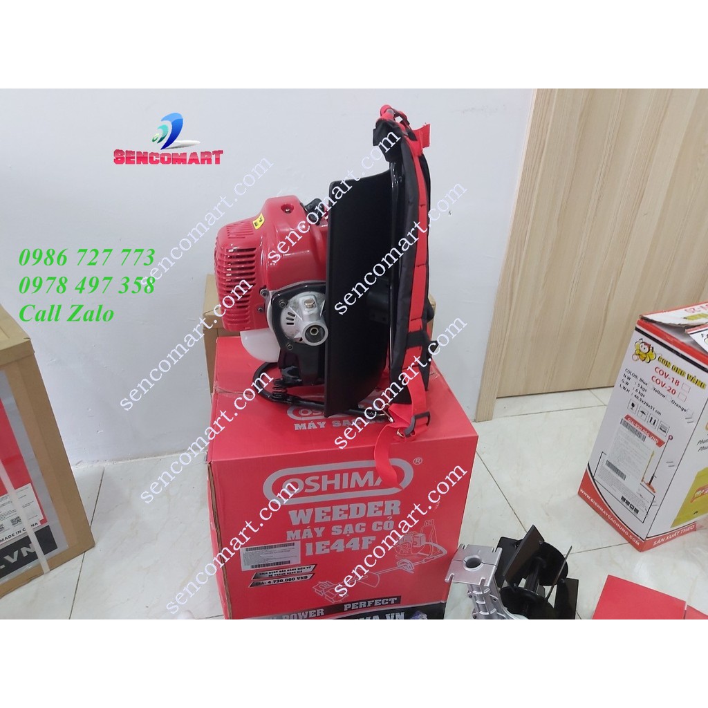Địa chỉ bán máy sạc cỏ kiêm cắt cỏ Oshima 1E44F uy tín chất lượng