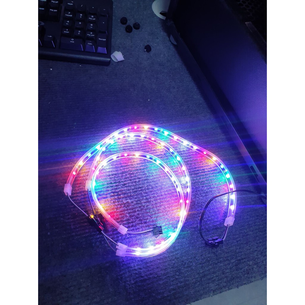 Dây LED nhiều màu JonsBo trang trí máy tính hàng chính hãng