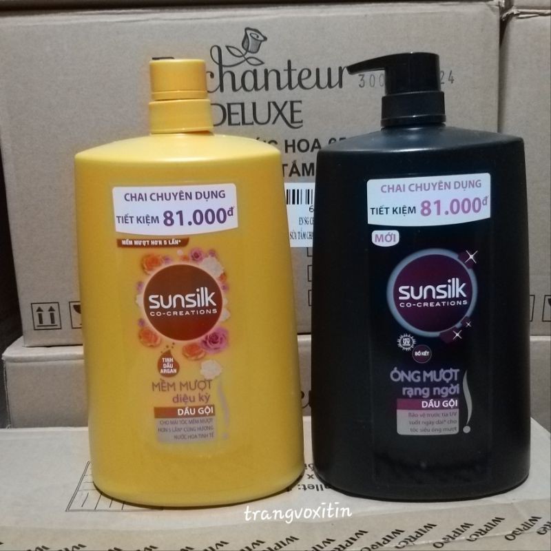 (Chất mà rẻ) Dầu gội Sunsilk 1kg4