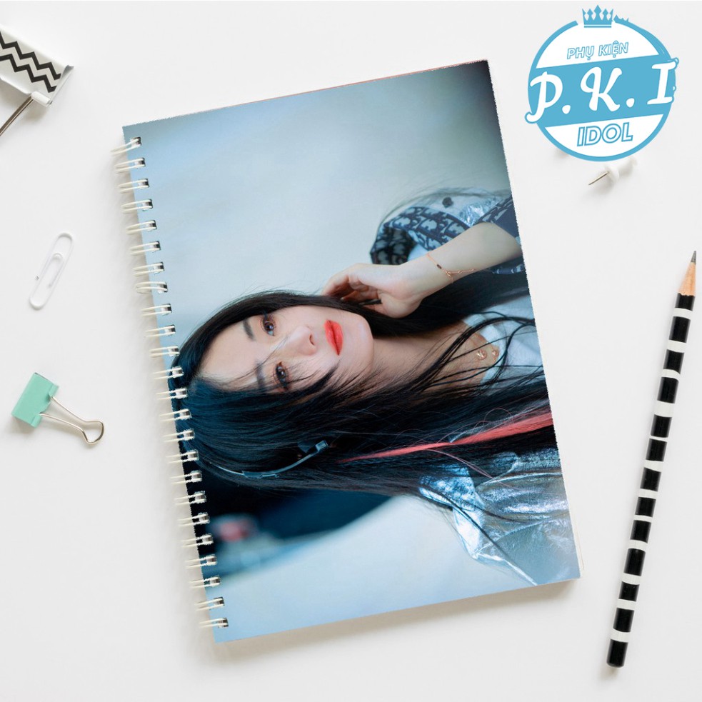 Sổ Còng Notebook In Hình Triệu Lệ Dĩnh 2021 Siêu Ngầu - QUÀ TẶNG C-POP