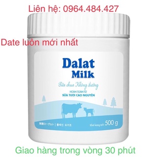 Sữa chua không đường Dalat milk 500g(Chỉ giao khu vực TPHCM)