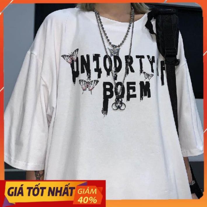 Áo thun tay lỡ form rộng Oversize S7, áo phông Unisex siêu xinh Boem A265