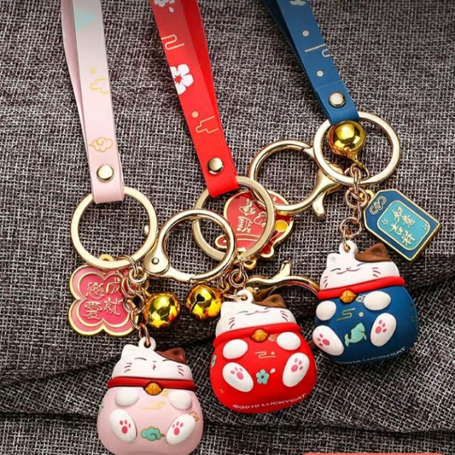 Móc khoá mèo lucky cat