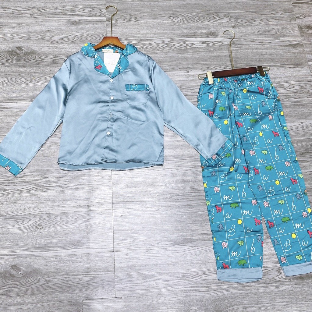 BỘ ĐỒ NGỦ, PIJAMA 💘 SANG CHẢNH 💘 Đồ bộ ngủ lụa gấm cao cấp mềm mịn, không xù, hoạ tiết sang chảnh. | BigBuy360 - bigbuy360.vn
