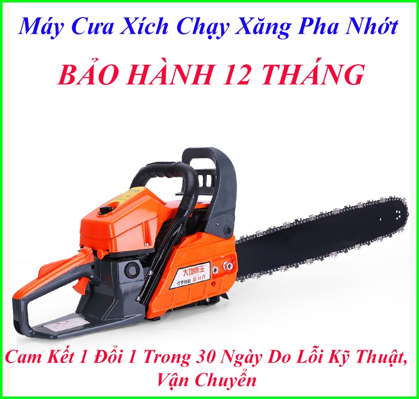 Máy Cưa Xích Chạy Xăng Nội Địa Trung Quốc Gía Siêu Rẻ Chất Lượng Tốt , Bảo Hành 12 Tháng