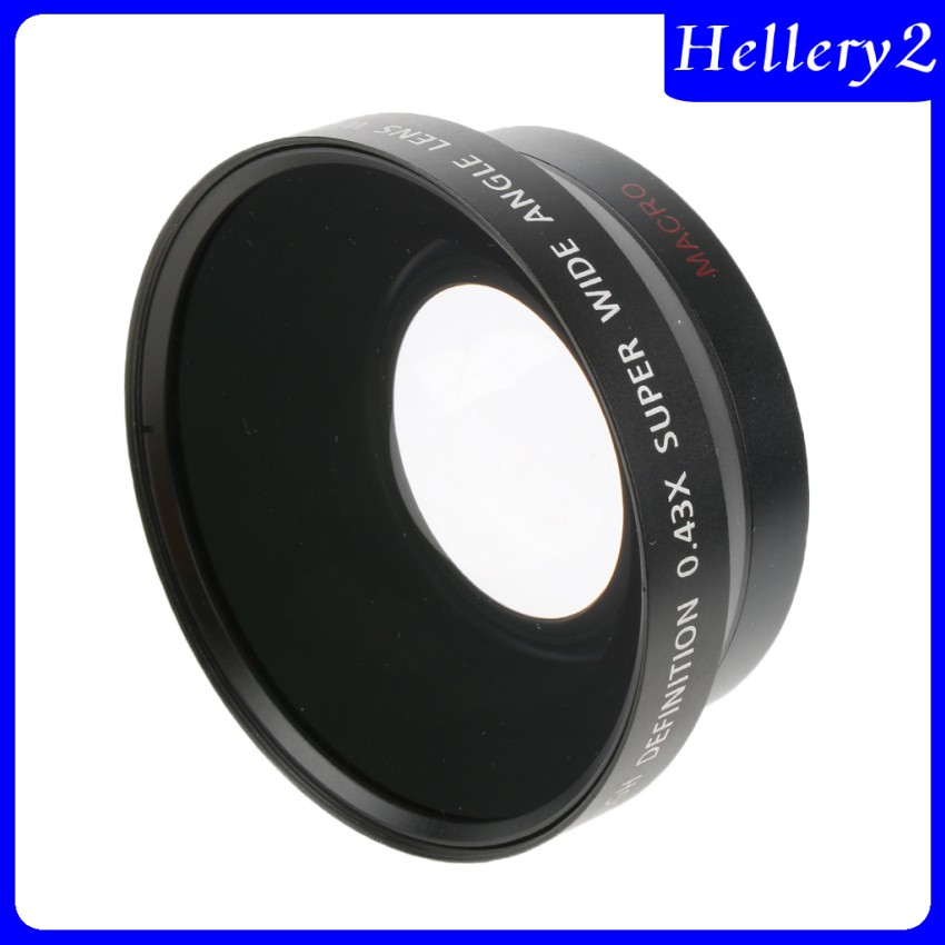 Ống Kính Góc Rộng 67mm 0.45x Cho Máy Ảnh Kĩ Thuật Số Canon Nikon Sony