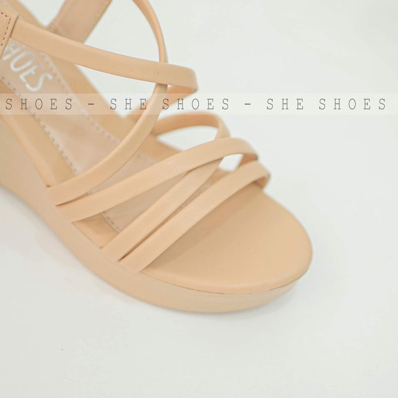 Giày sandal đế xuồng ♥️Freeship♥️ sandal quai ngang 9p siêu xinh. ĐỘC QUYỀN BỞI SHE SHOES - SDX09052