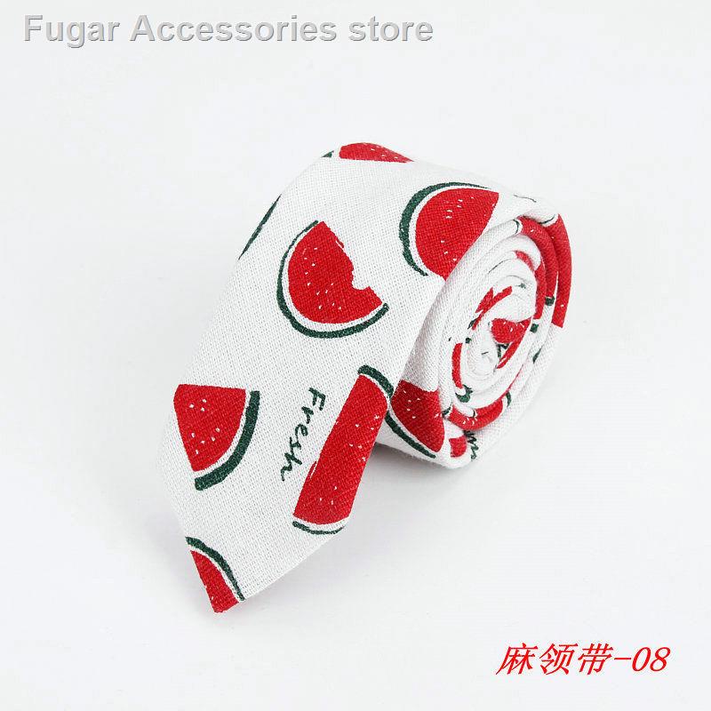 Cà vạt họa tiết hoạt hình phong cách Hàn Quốc thời trang mùa đông cho nam nữ