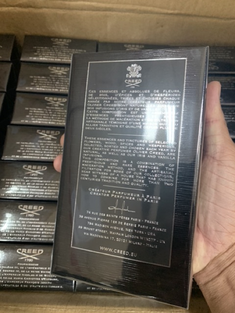 Nước hoa creed aventus edp 100ml như hình (bath mới