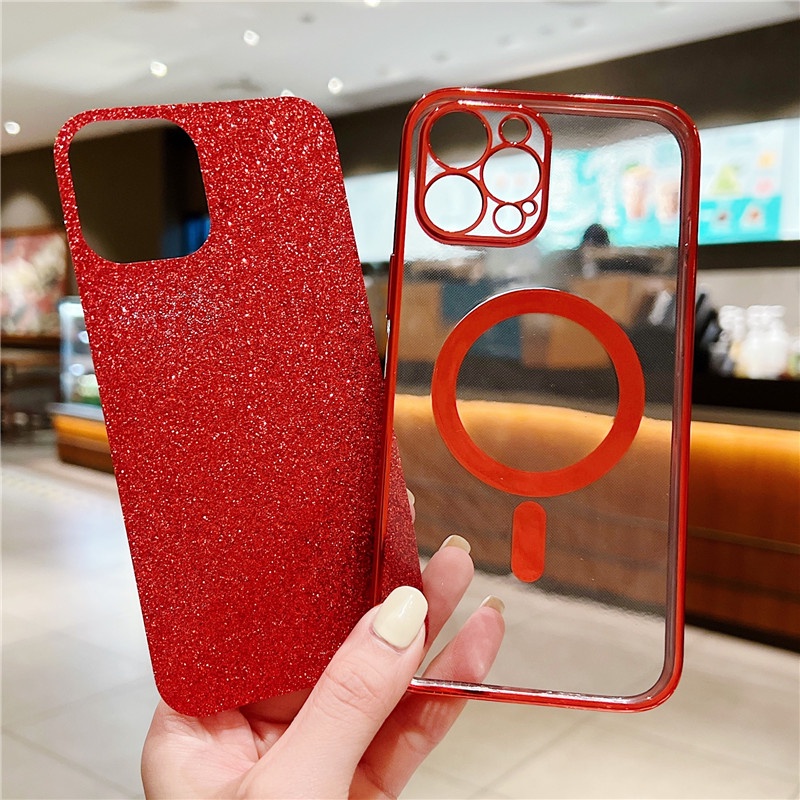 Ốp Điện Thoại Mềm Mạ Vàng/Bạc 6D Sang Trọng Cho Iphone 13 12 11 Pro MAX XR X XS MAX