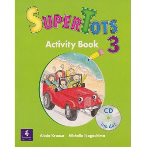 Bộ sách tiếng Anh cho trẻ SuperTots 3 (Trọn bộ 2 cuốn) - Tác giả – Author: Aleda Krause and Michelle