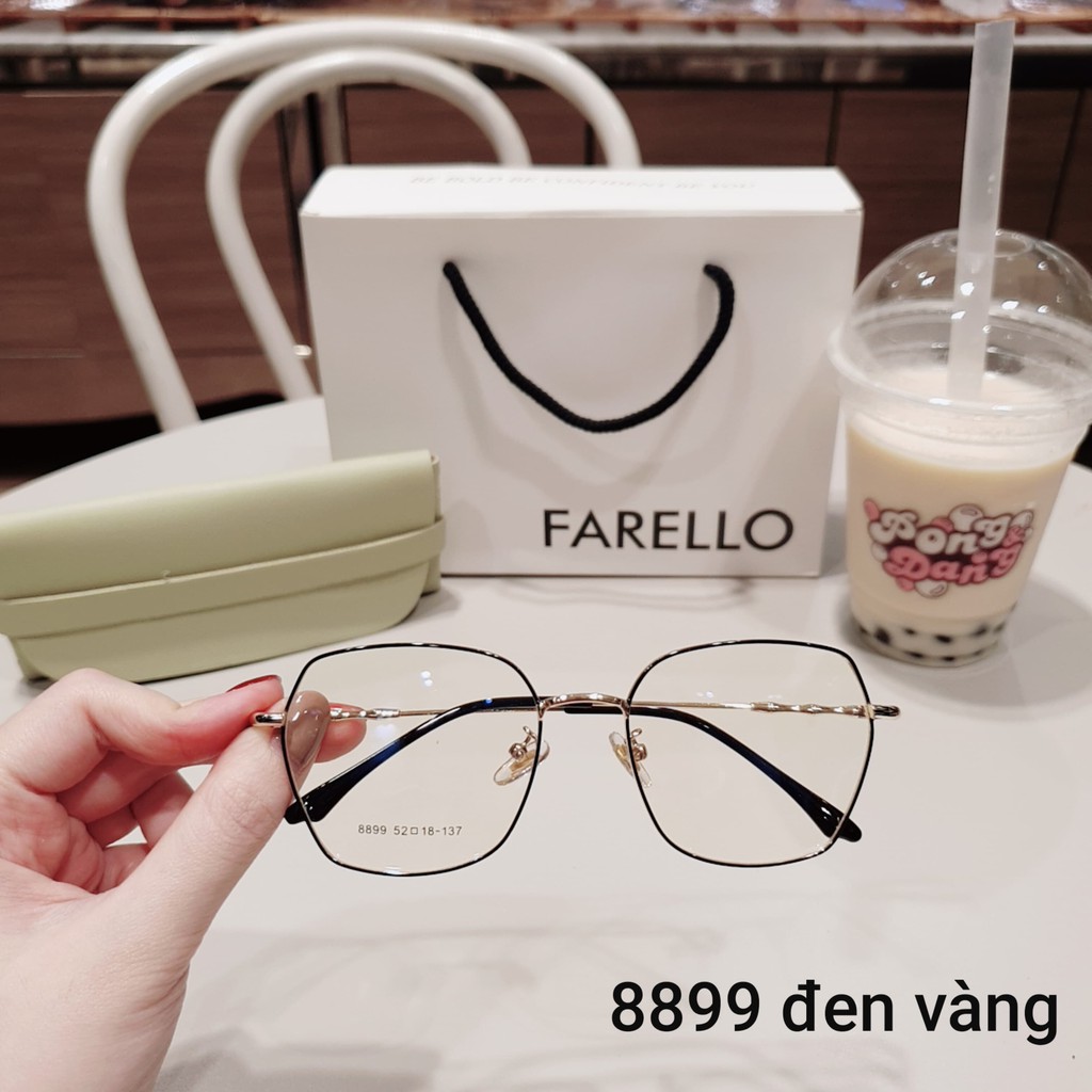 Gọng kính cận nữ Lilyeyewear kim loại, mắt vuông đa giác, nhiều màu - Y8899 | BigBuy360 - bigbuy360.vn