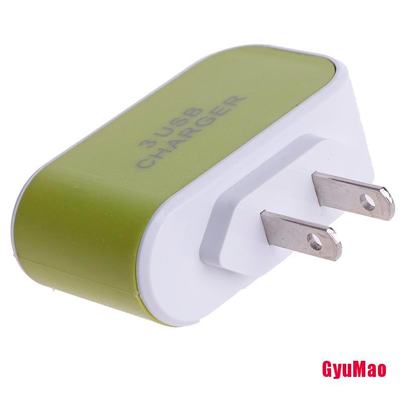Cốc Sạc Nhanh Cổng USB rx1GUMO 5V 3.1A Phích Cắm US Tiện Dụng