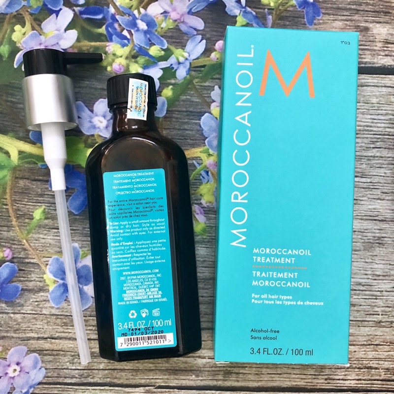 Tinh dầu dưỡng tóc Moroccanoil phục hồi tóc hư tổn khô xơ Moroccanoil Treatment Oil  100ml chính hãng
