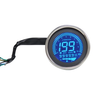 Universal Motorcycle Digital Speedometer Retro LCD Odometer ATV Meter