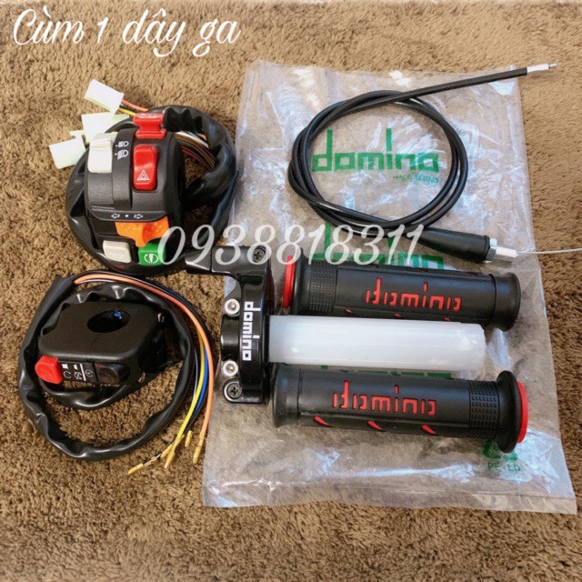 Combo cùm tăng tốc Domino + cùm công tắc Honeywell + cùm On Off + bao