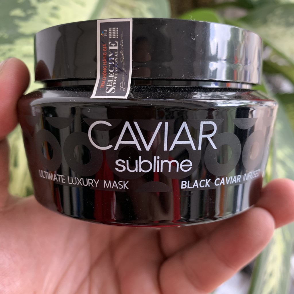 Hấp dưỡng ẩm chiết xuất từ trứng cá tầm Selective Mask Caviar 250ml