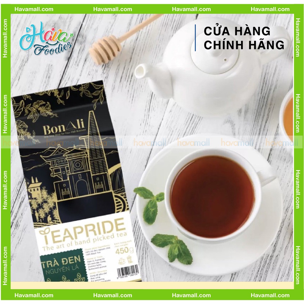 [HÀNG CHÍNH HÃNG] Trà Đen Nguyên Lá Teapride Bonali Gói 90gr - Whole Leaf Black Tea