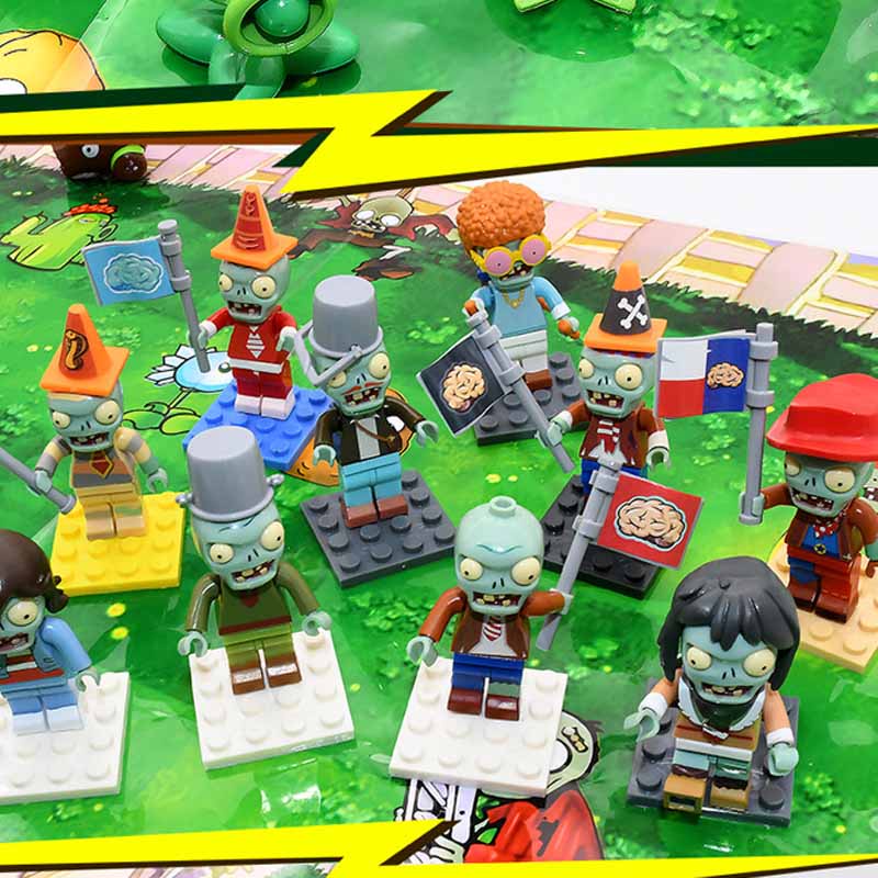 Đồ chơi lắp ráp mô hình Plants vs. Zombies