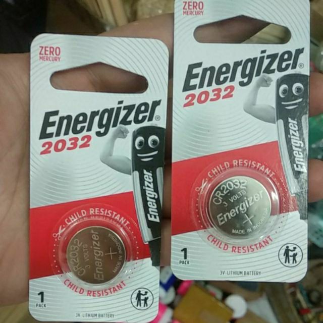 1 vỉ 1 viên pin Energizer cr 2032 ( 3v )