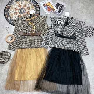 set váy tiểu thư, Set 4 chi tiết siêu hot