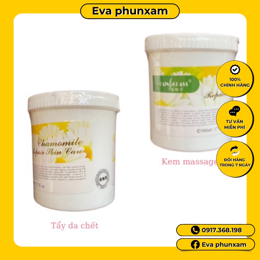 [SIÊU SALE] Bộ chăm sóc da hoa cúc chuyên dùng cho spa