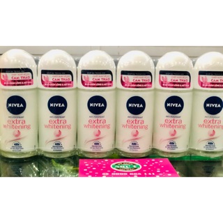 Lăn Khử Mùi Nivea Extra Whitening 50ml Thái lan