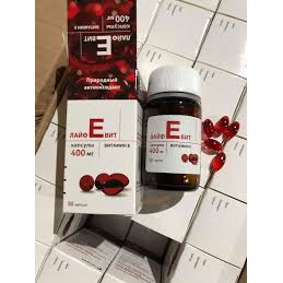 Vitamin E đỏ Nga 400mg, lọ thủy tinh, viên uống vitamin E đỏ dòng cao cấp