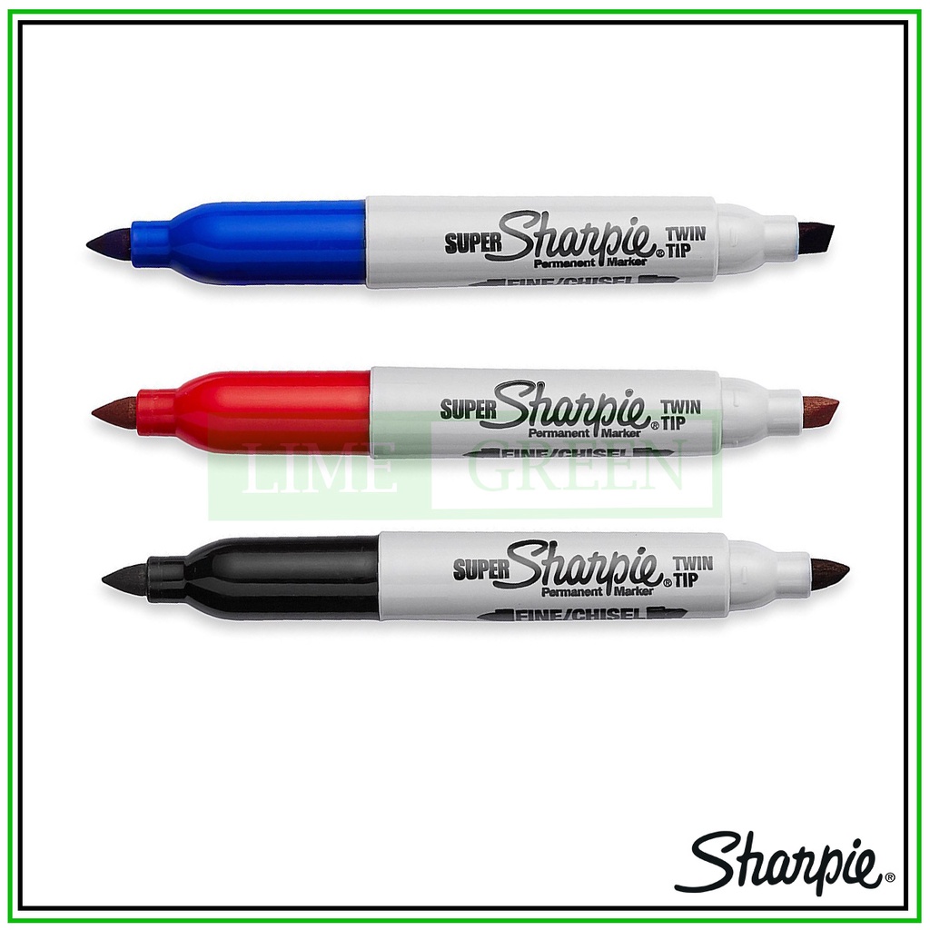 Bút lông dầu 2 đầu siêu lớn Sharpie Super Twin Tip