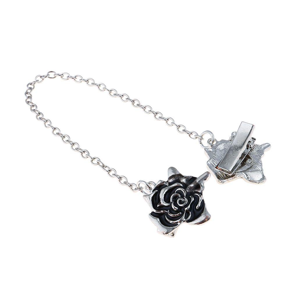 Ghim Cài Áo Hình Hoa Hồng Phong Cách Retro Thời Trang Cho Nữ