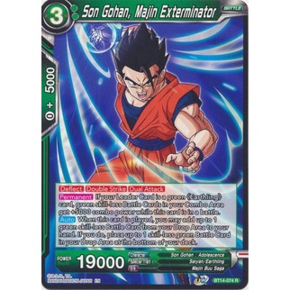 Thẻ bài Dragonball - TCG - Son Gohan, Majin Exterminator / BT14-074'