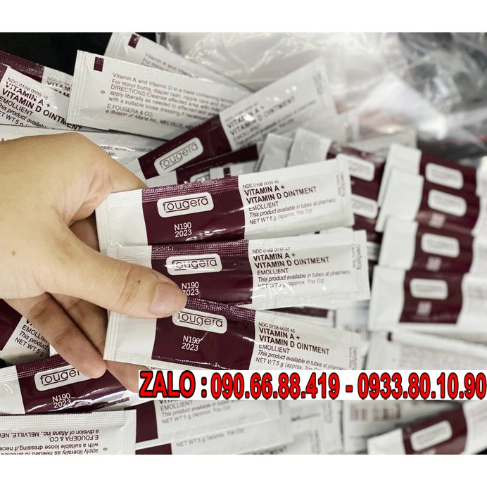 Dưỡng Môi Mày sau xăm vitamin AD Fougera