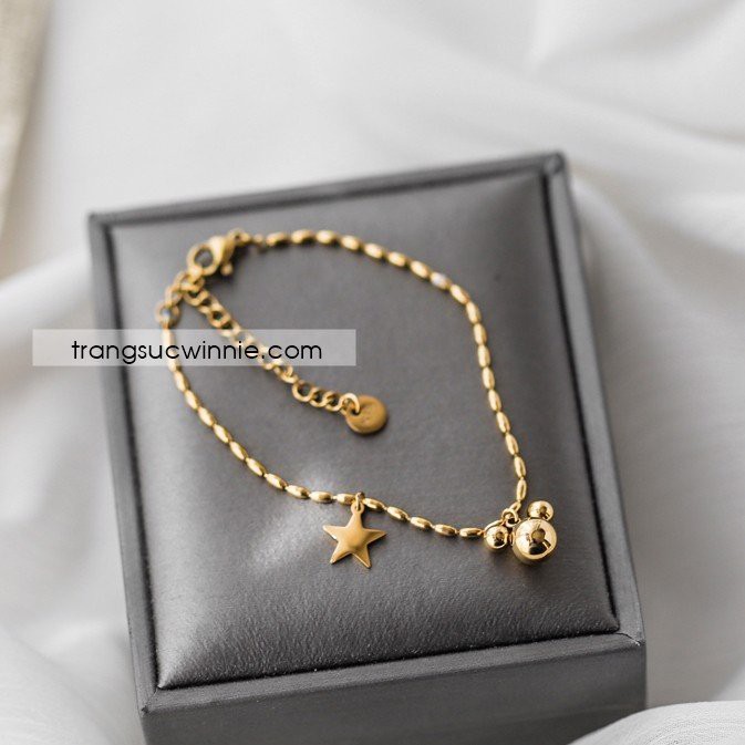 Lắc tay nữ titan mickey star