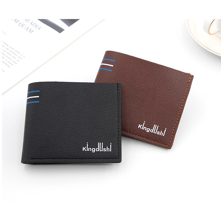 Ví Da Nam Gọn Nhiều Ngăn Tiện Dụng Dáng Ngang Giá Tốt A07S