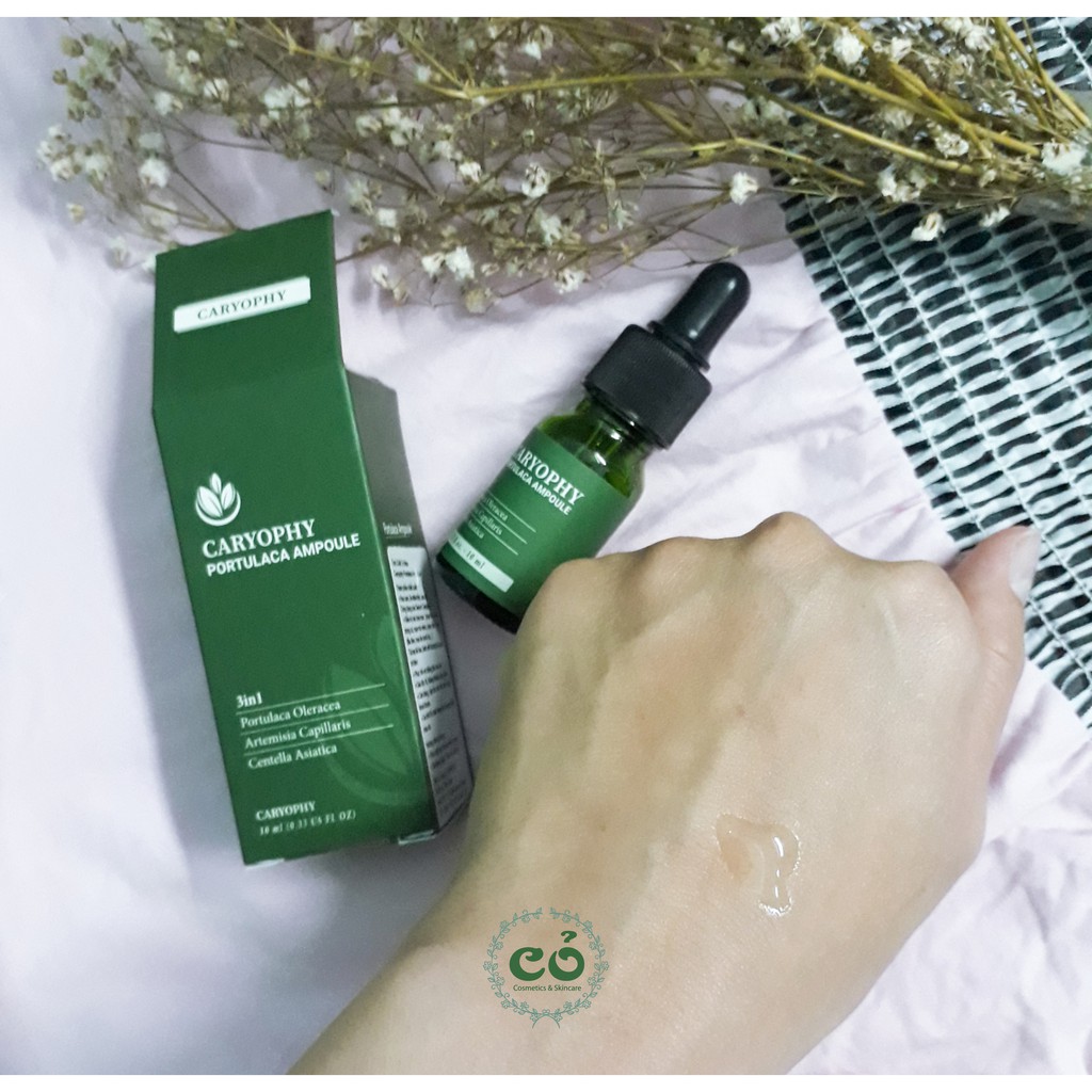 Tinh chất caryophy giảm mụn, mờ thâm mụn Caryophy Portulaca Ampoule | BigBuy360 - bigbuy360.vn