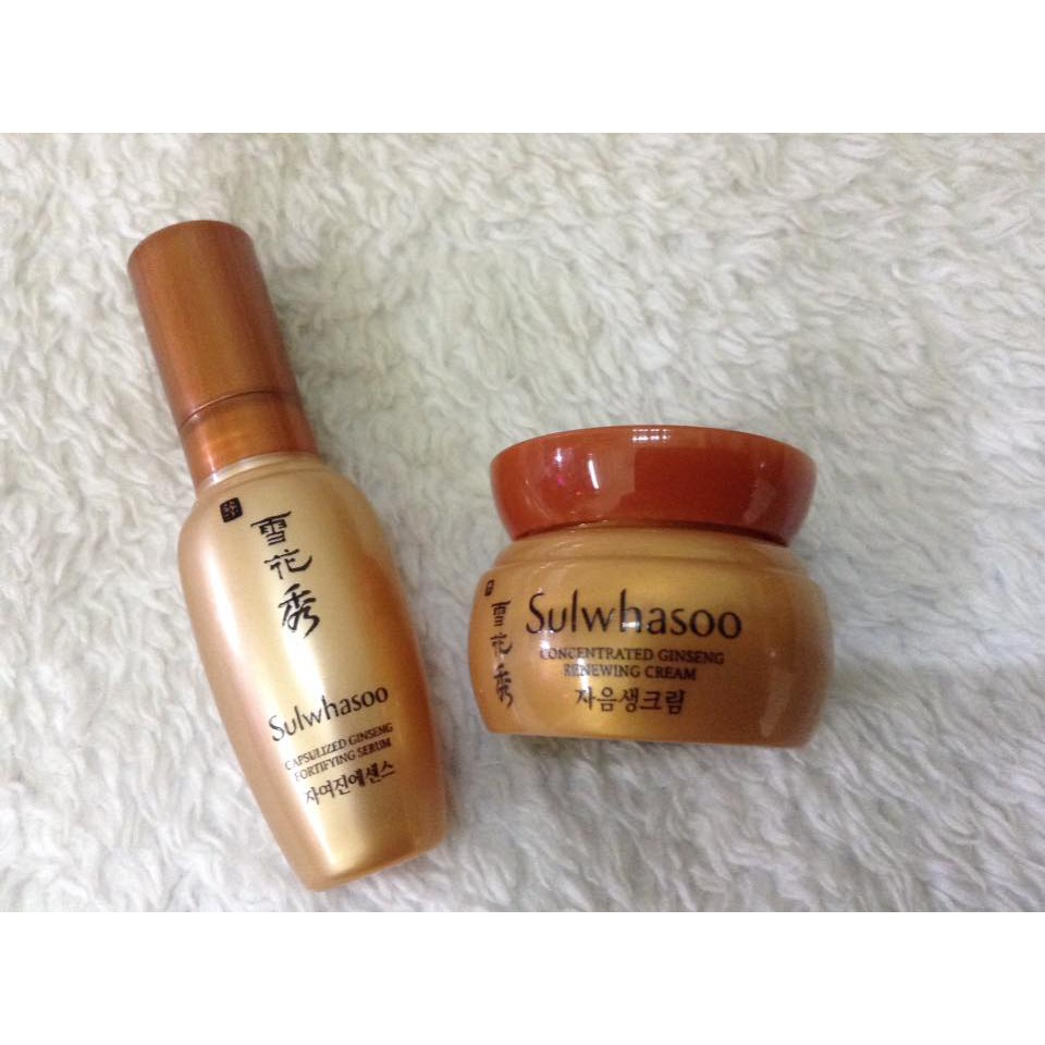 Cặp dưỡng nhân sâm phục hồi sulwhasoo mini