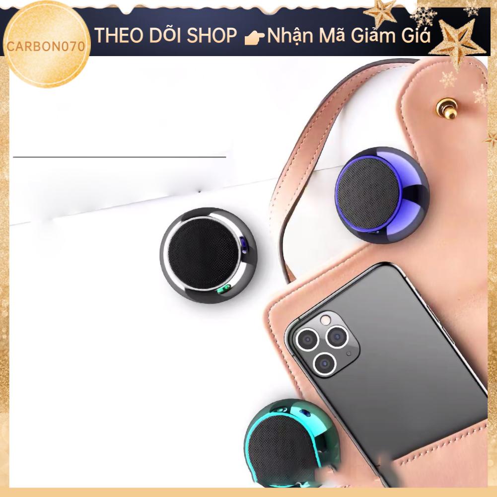 Loa Bluetooth Không Dây Siêu Trầm Đa Năng Chất Liệu Kim Loại